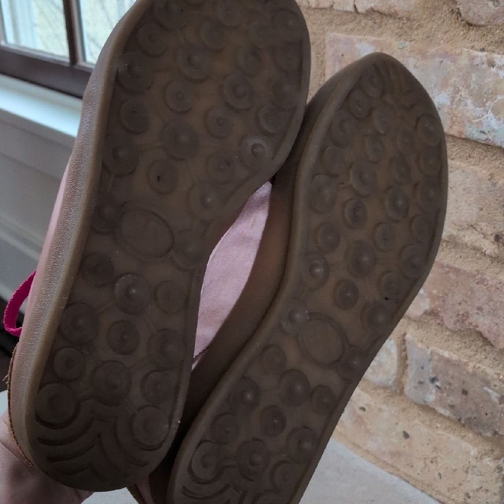 PLAY by JEFFERY CAMPBELL I Pink & Brown Satin & Suede "Keyes" Sneakers Shoes, 8 - Picture 8 of 16